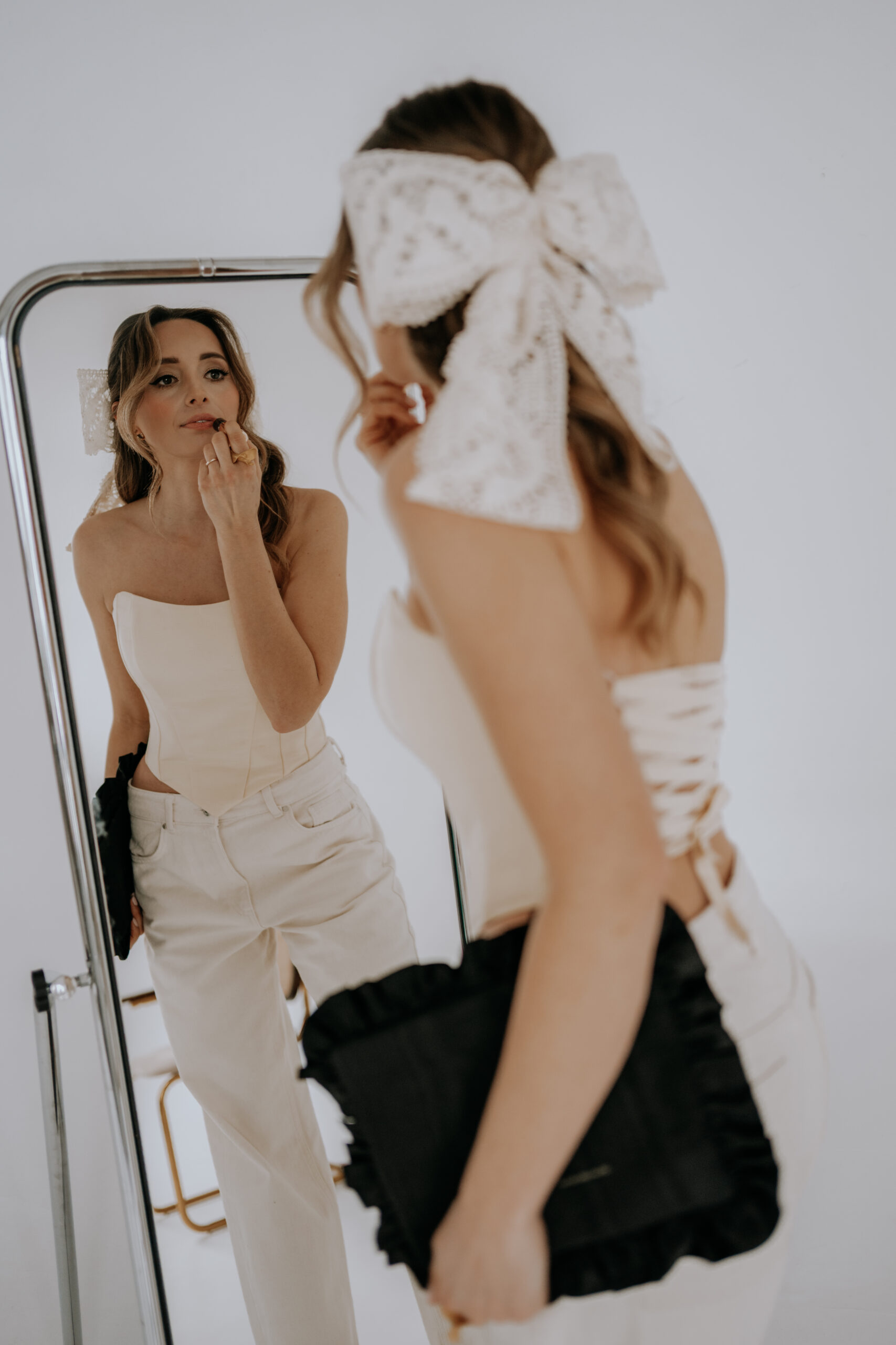 gorset jedwabna churka